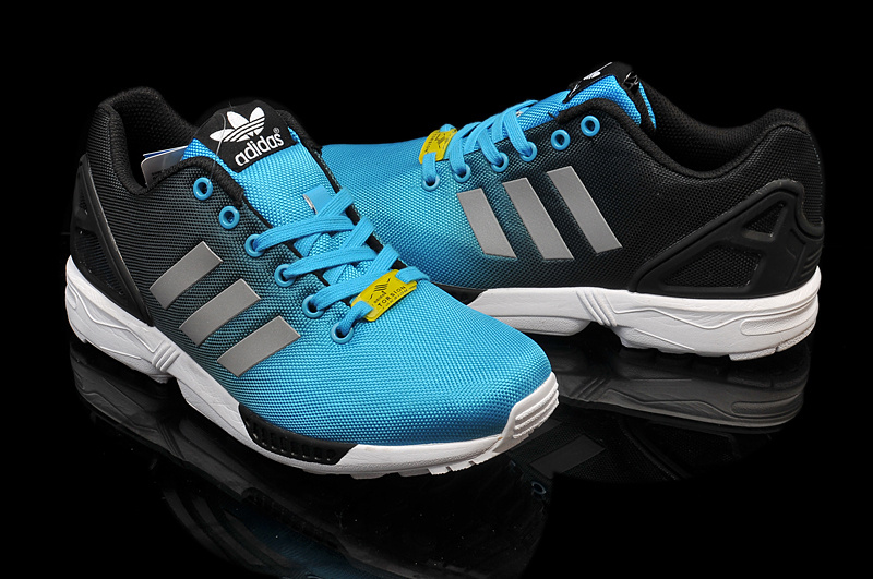 adidas zx flux bleu et noir